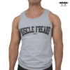 PLAYERA DE TIRANTES MUSCLE FREAKS GRIS