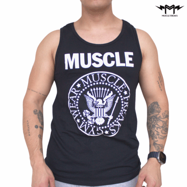 PLAYERA DE TIRANTES MUSCLE FREAKS EAGLE